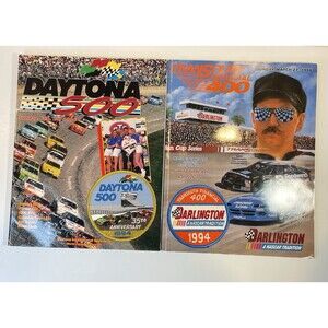 Dale Earnhardt Sr. Daytona 500 Darlington Magazines Patches NASCAR Lot 1994